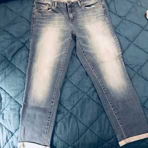 Jessica Simpson Rolled Crop Skinny
